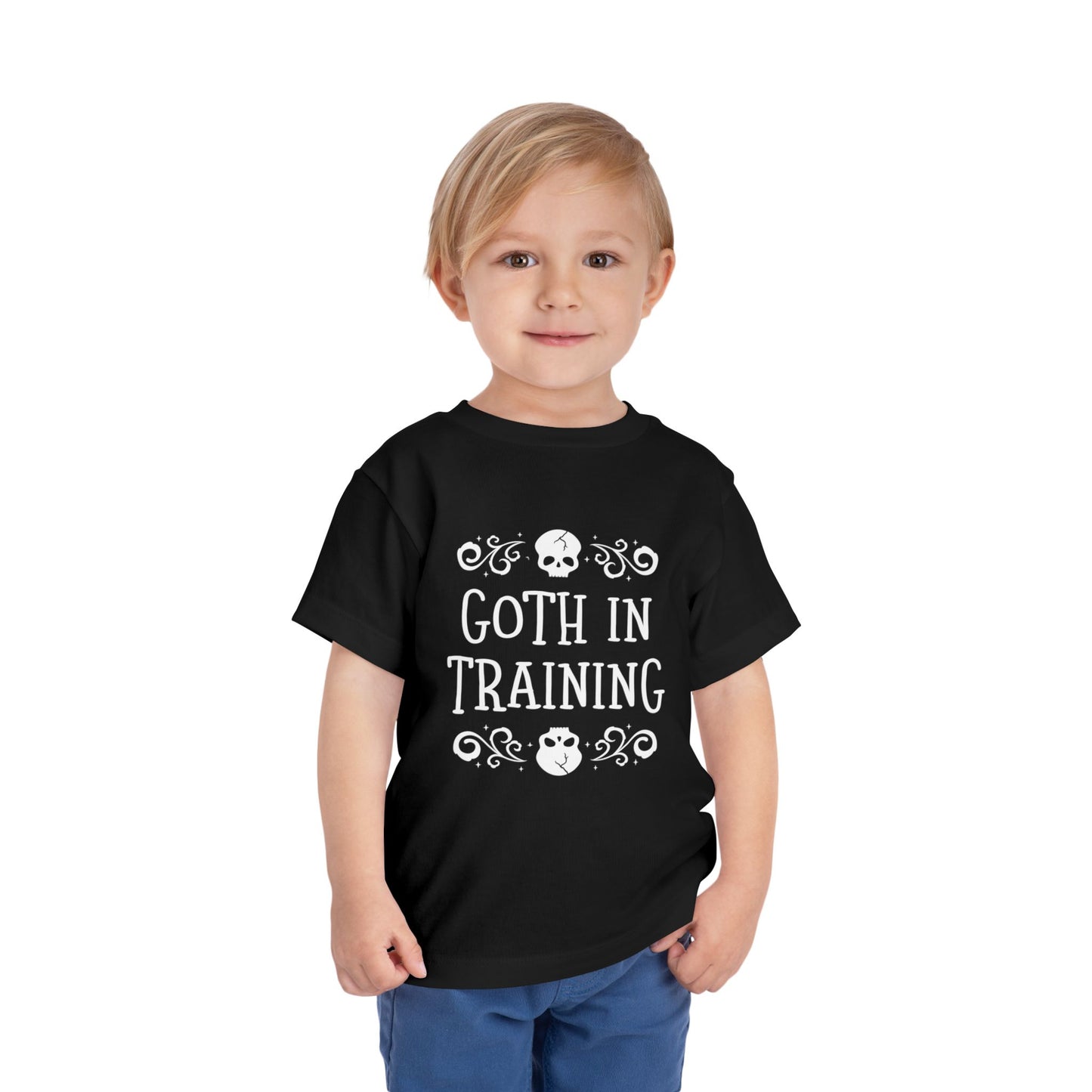 Goth in Training Toddler Short Sleeve Tee