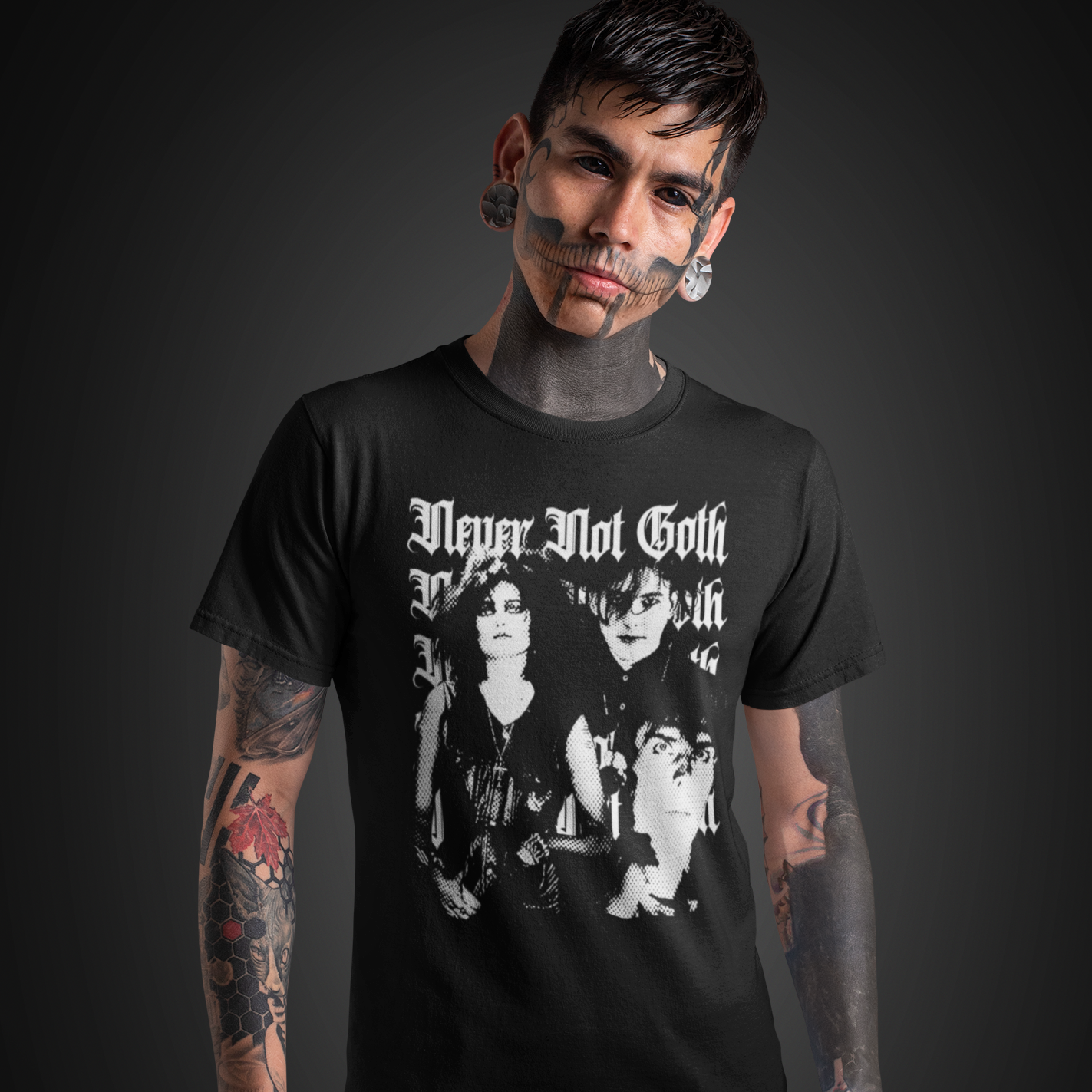 Goth Icons Cotton Tee