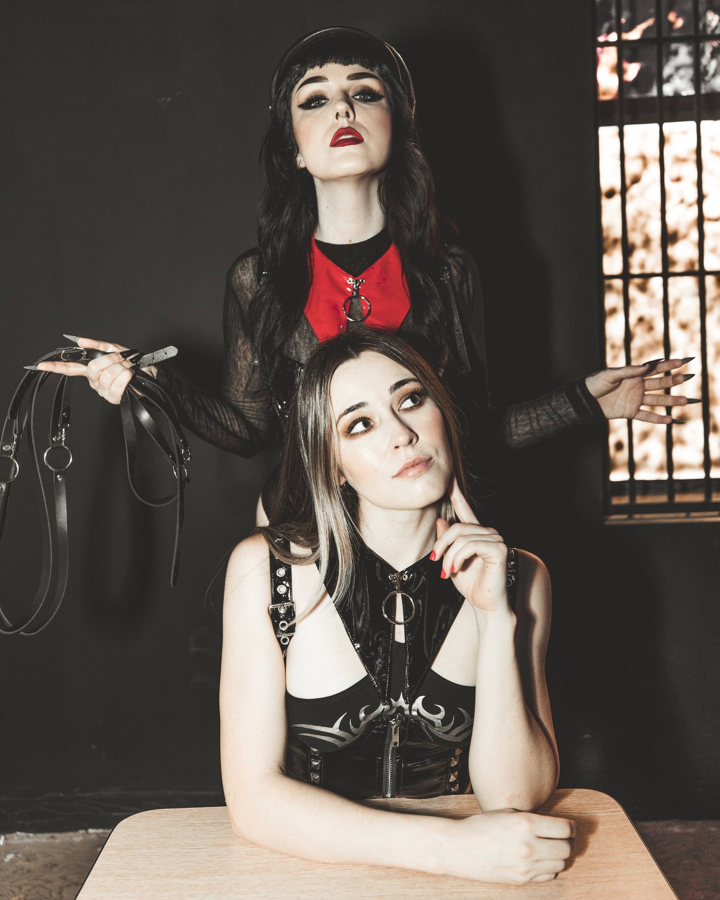 Temptress Collar | Black Latex
