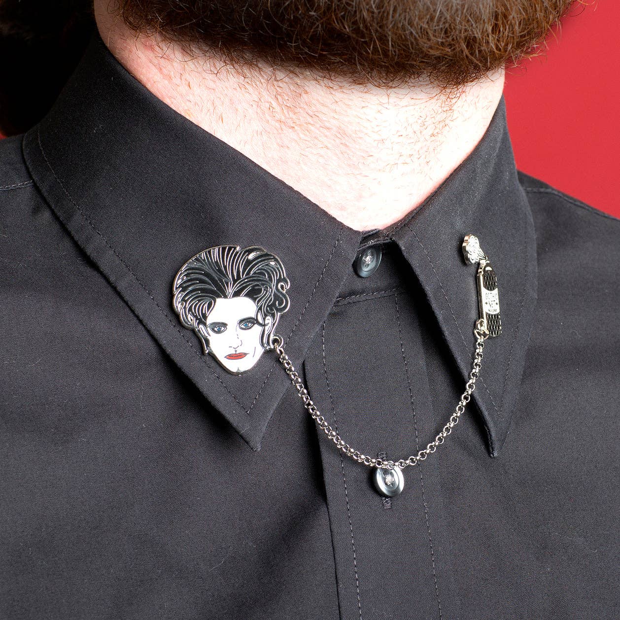 Gothic Net Enamel Pin Set