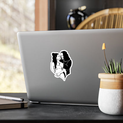 Dracula Kiss-Cut Vinyl Sticker