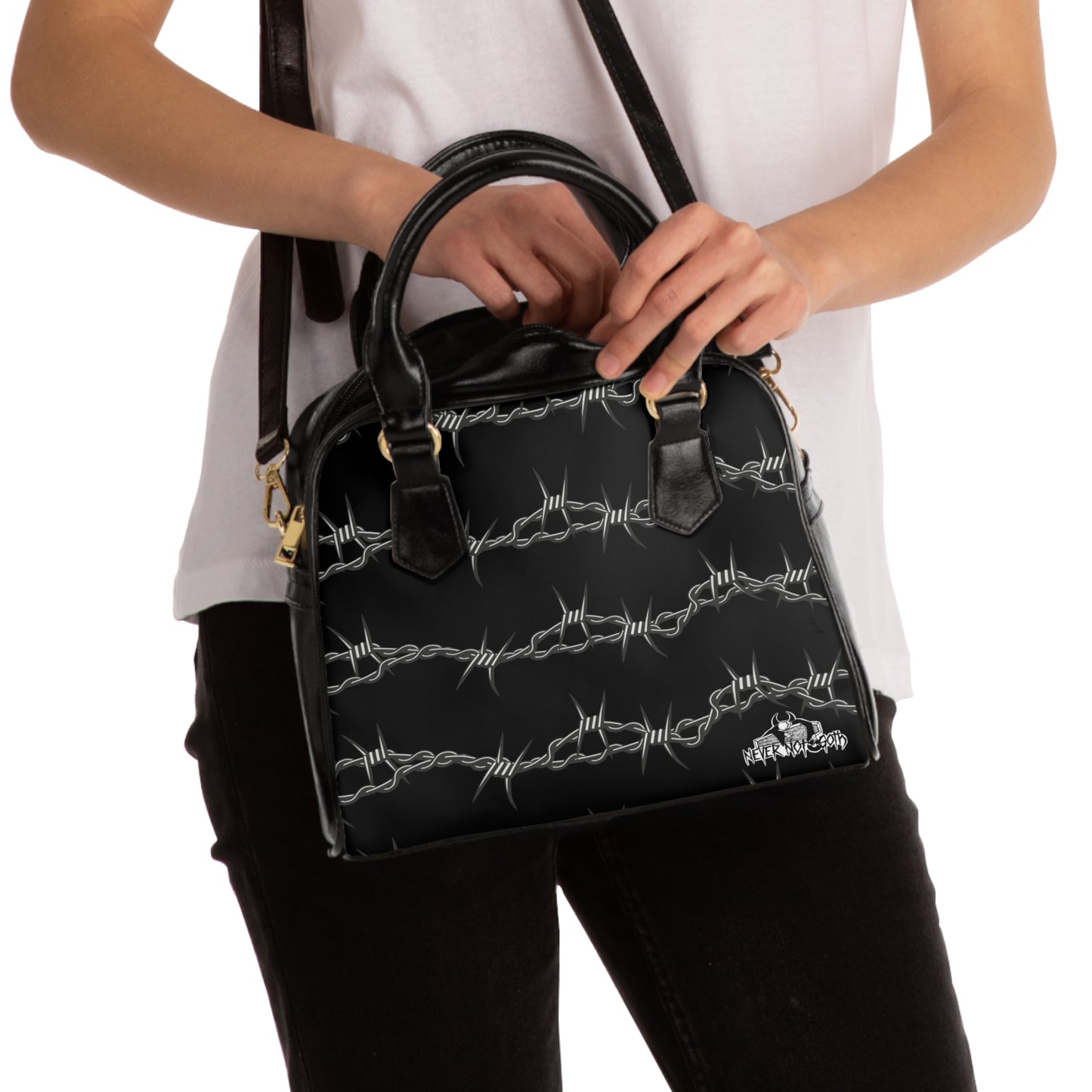 Barbed Shoulder Handbag