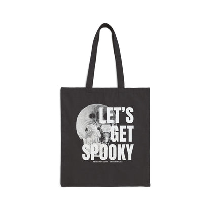 Get Spooky Cotton Canvas Tote Bag