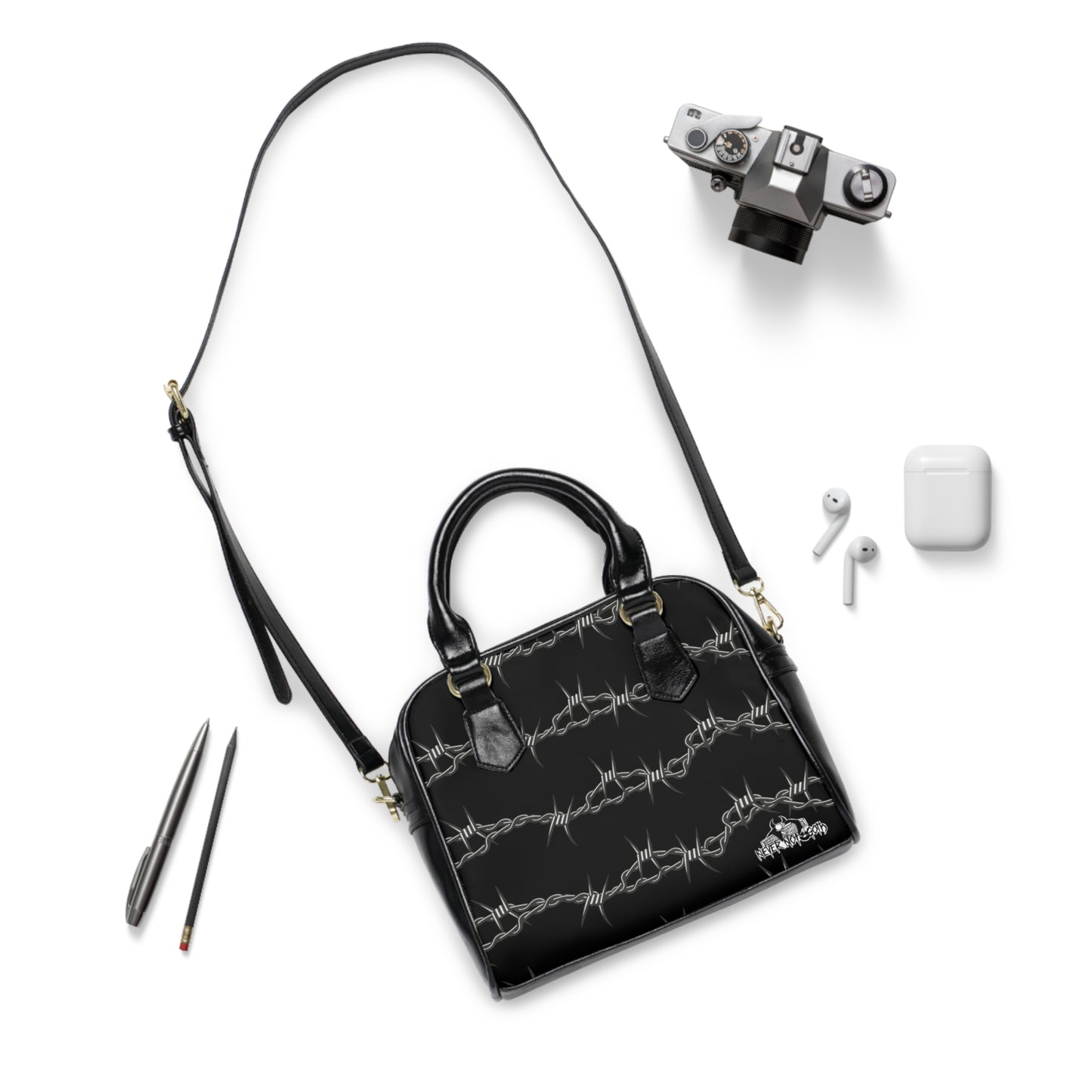 Barbed Shoulder Handbag