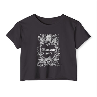 Memento Mori Women's Crop Top