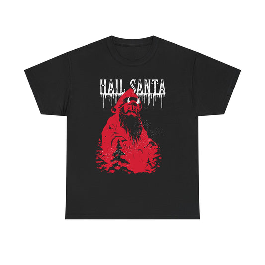 Hail Santa Heavy Cotton Tee