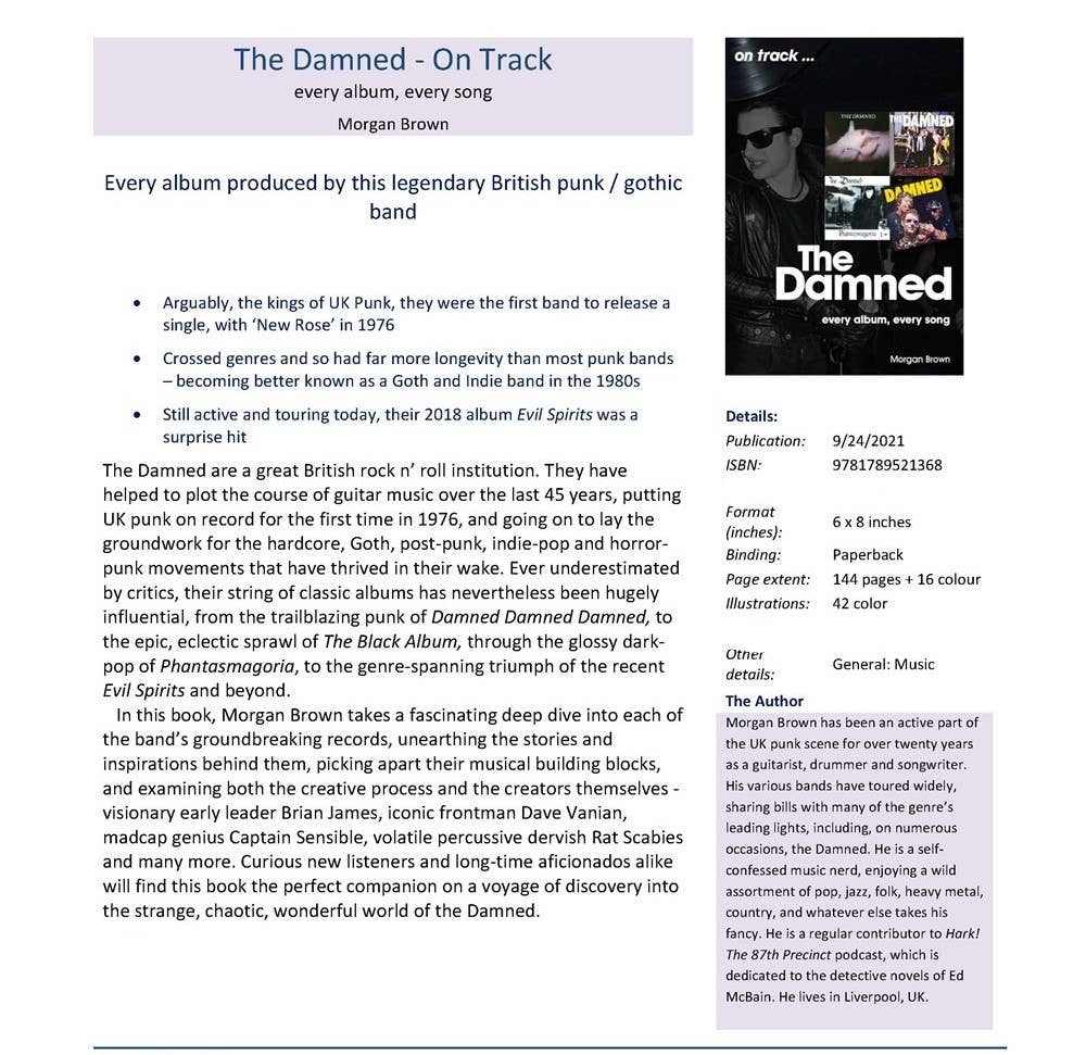 Book - Damned: Every Album, Every Song