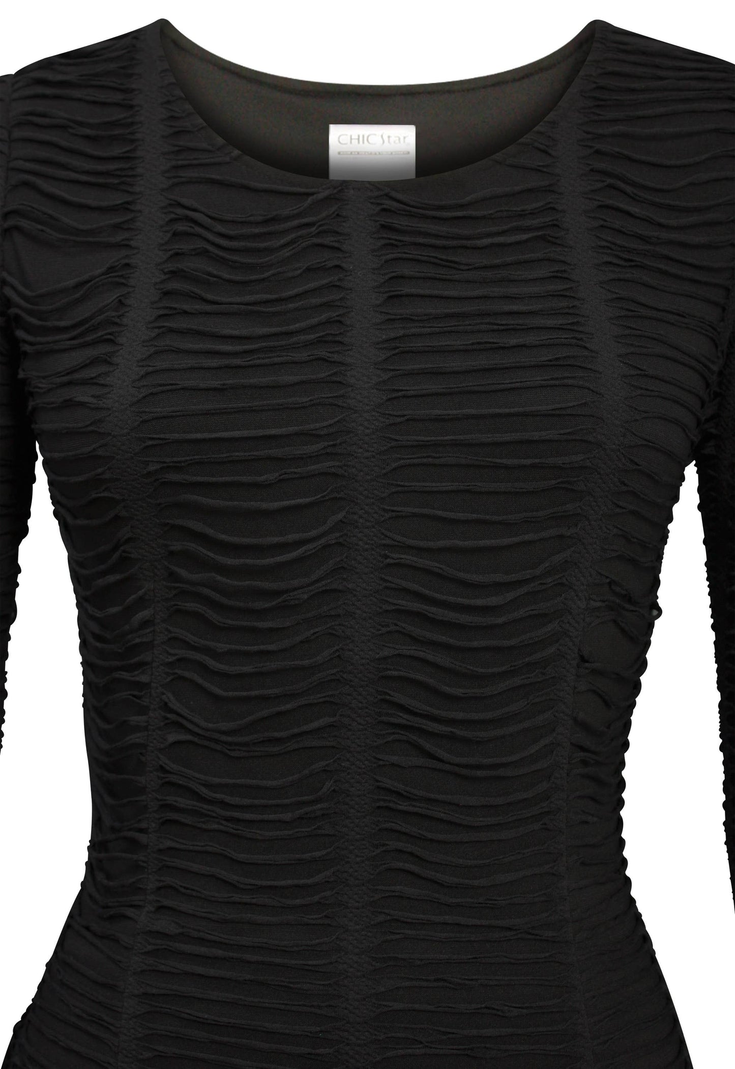 Plus Size Ripped Fringe Dress