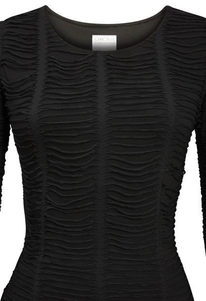Plus Size Ripped Fringe Dress