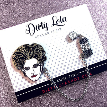 Gothic Net Enamel Pin Set