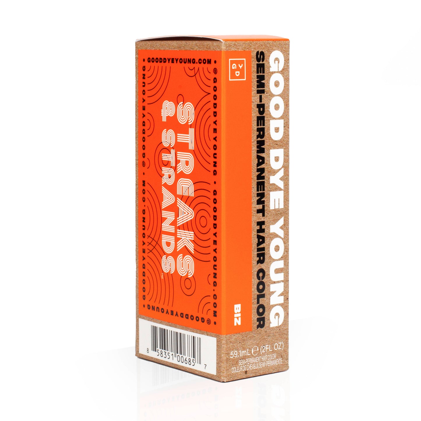 Semi-Permanent Hair Dye- Streaks & Strands- Biz