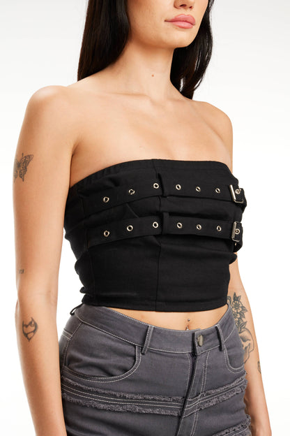 Dual Buckle Bandeau